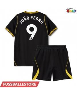 Günstige Chelsea Joao Pedro #9 Auswärts Trikotsatzt Kinder 2026-27 Kurzarm (+ Kurze Hosen)